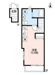 ヒルズ新柏の物件間取画像